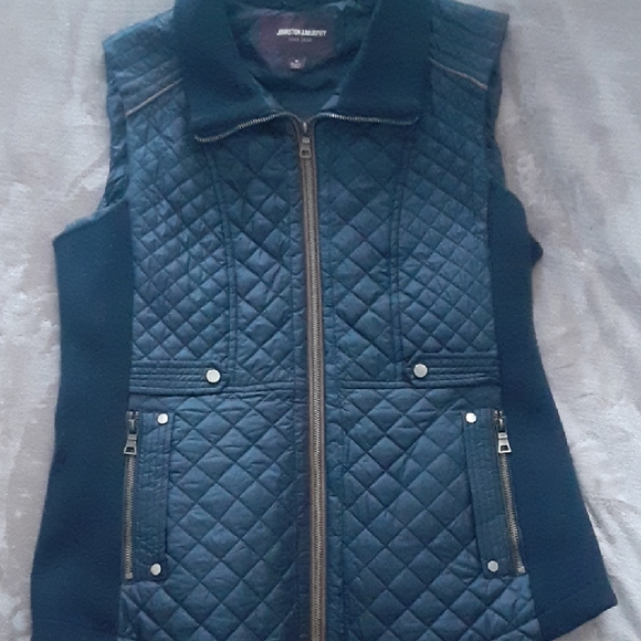 Johnston & Murphy Quilted Blue Vest - Picture 1 of 10